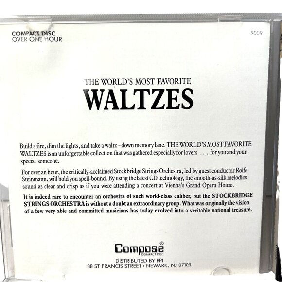 The Worlds Most Favorite Waltzes By Stockbridge Strings Orchestra CD - Picture 4 of 6